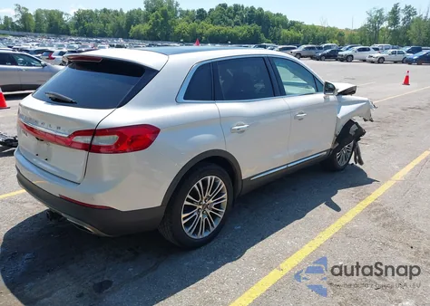 2016 Lincoln Mkx Reserve z USA, uszkodzony, nr VIN 2LMTJ6LR5GBL74734